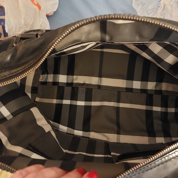 Burberry Studded Leather MD Tote - Picture 7 of 13